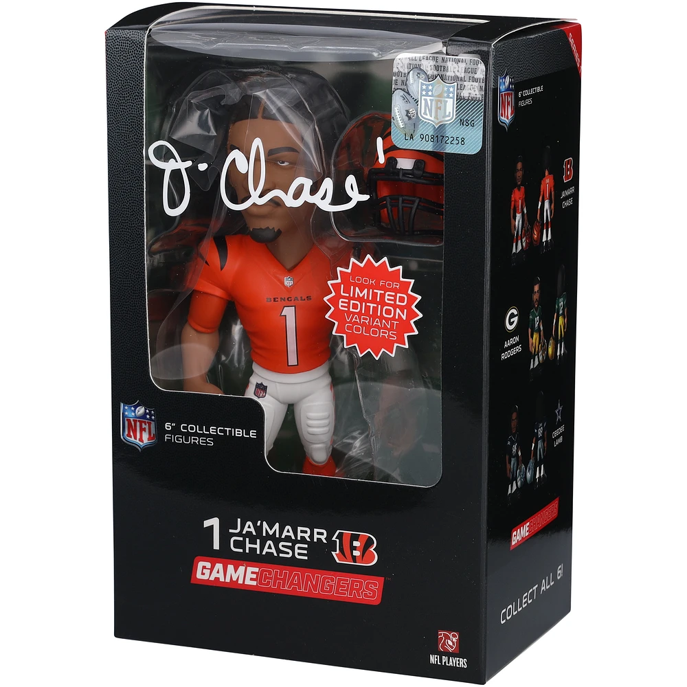 Ja'Marr Chase Cincinnati Bengals Autographed GameChangers Series 1 6" Figurine