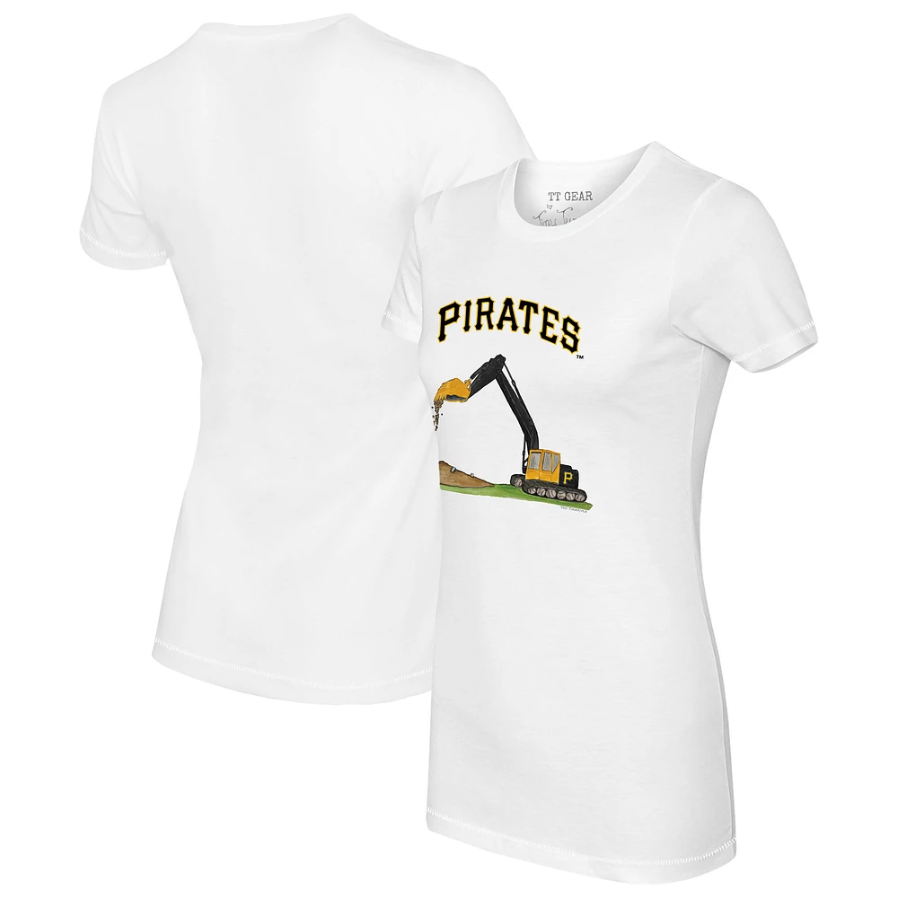Women's Tiny Turnip Pittsburgh Pirates Excavator T-Shirt