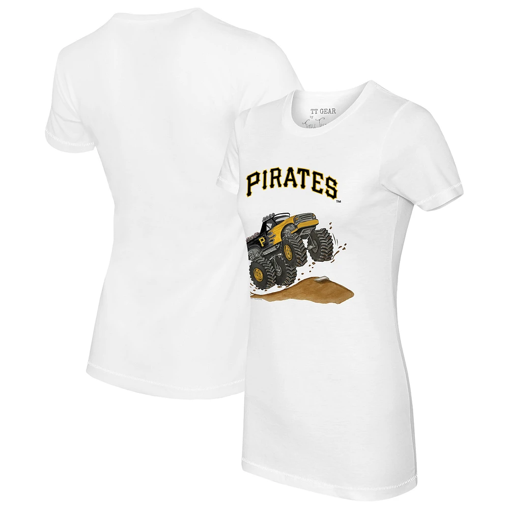 Women's Tiny Turnip Pittsburgh Pirates Monster Truck T-Shirt