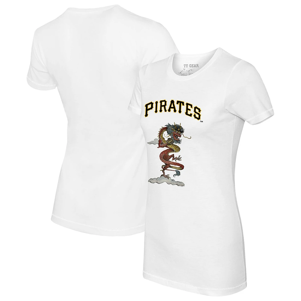 Women's Tiny Turnip Pittsburgh Pirates 2024 Year of the Dragon T-Shirt