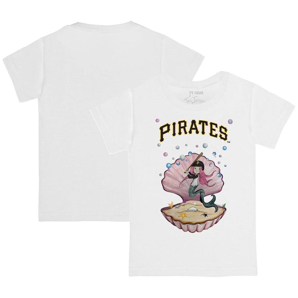 Toddler Tiny Turnip Pittsburgh Pirates Mermaid T-Shirt