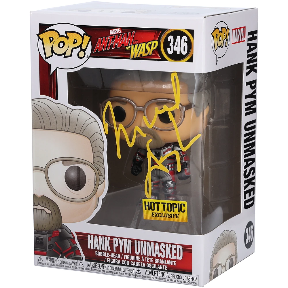Michael Douglas Ant-Man & The Wasp Autographed Unmasked Hank Pym #346 Funko Pop! Vinyl Figure