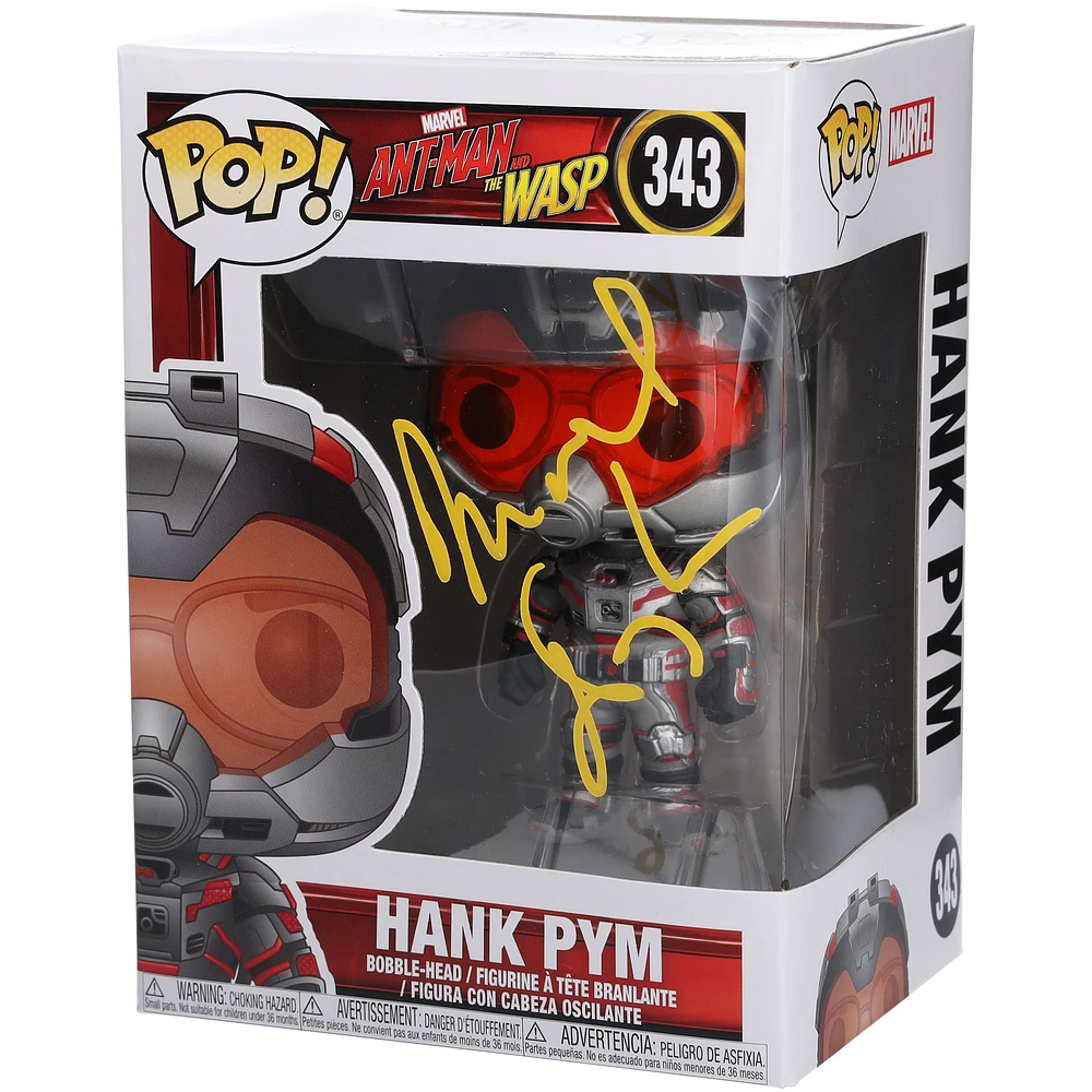 Michael Douglas Ant-Man & The Wasp Autographed Masked Hank Pym #343 Funko Pop! Vinyl Figure