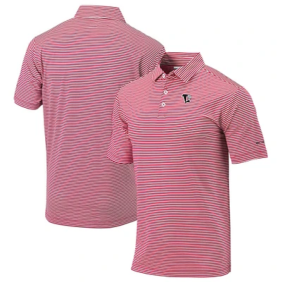 Men's Columbia Red Lansing Lugnuts Omni-Wick Club Invite Polo