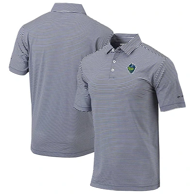 Men's Columbia Navy Hillsboro Hops Omni-Wick Club Invite Polo