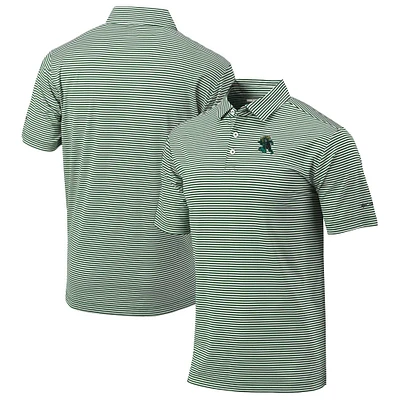 Men's Columbia Green Eugene Emeralds Omni-Wick Club Invite Polo