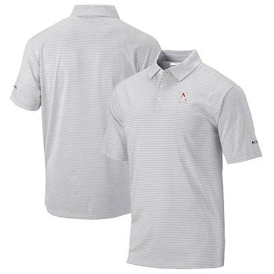 Men's Columbia Gray Albuquerque Isotopes Omni-Wick Club Invite Polo