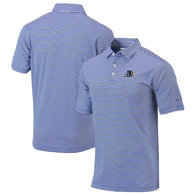 Men's Columbia Blue Durham Bulls Omni-Wick Club Invite Polo