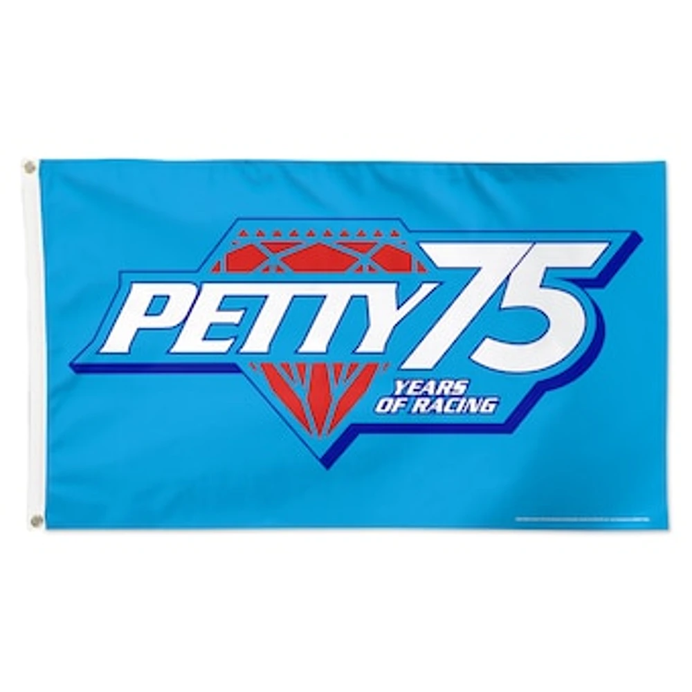 WinCraft Richard Petty 75th Anniversary 3' x 5' One-Sided Deluxe Flag