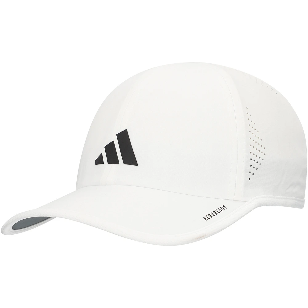 Men's adidas White Superlite 3 AEROREADY Adjustable Hat