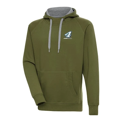 Men's Antigua Olive Josh Berry Victory Pullover Hoodie