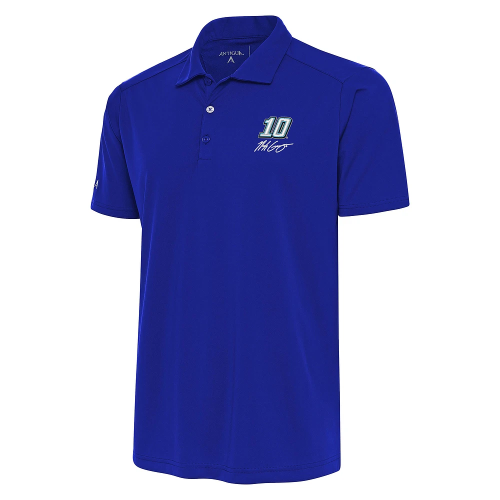 Men's Antigua Royal Noah Gragson Tribute Polo