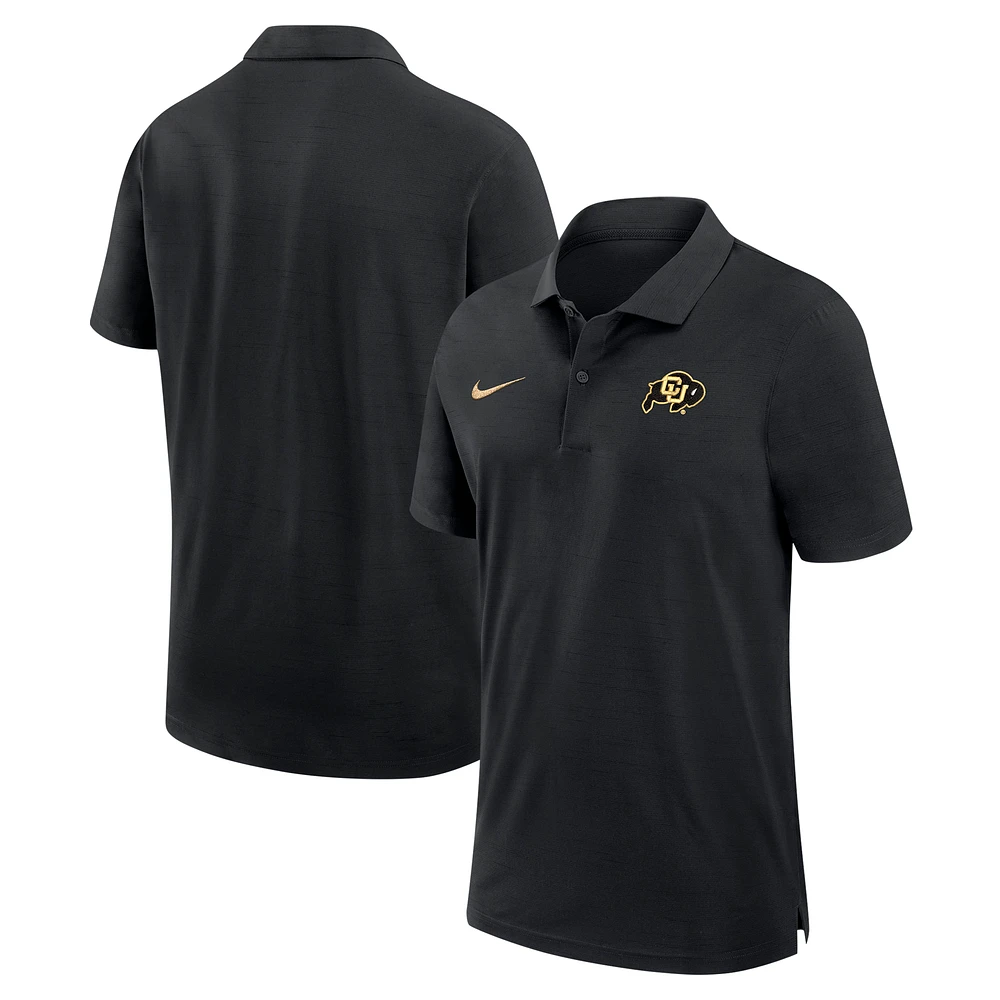 Men's Nike Black Colorado Buffaloes Performance Polo
