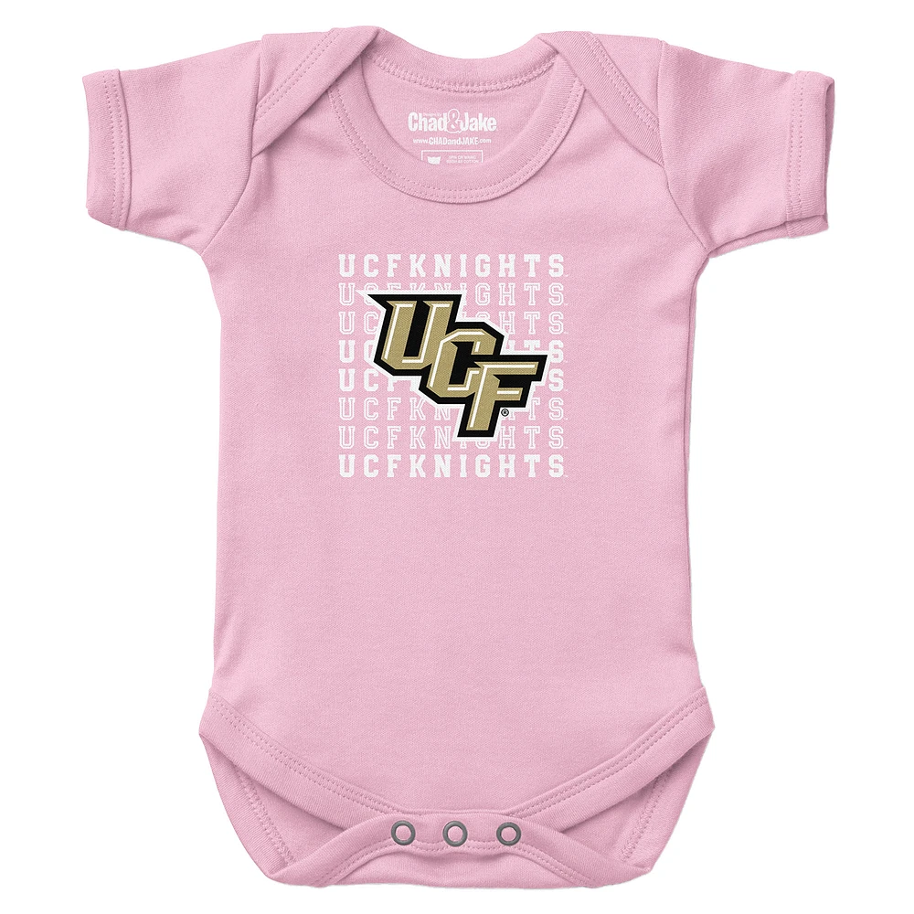 Newborn & Infant Chad Jake Light Pink UCF Knights Retro Bodysuit