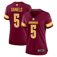 Women's Nike Jayden Daniels Burgundy Washington Commanders  Player Game Jersey