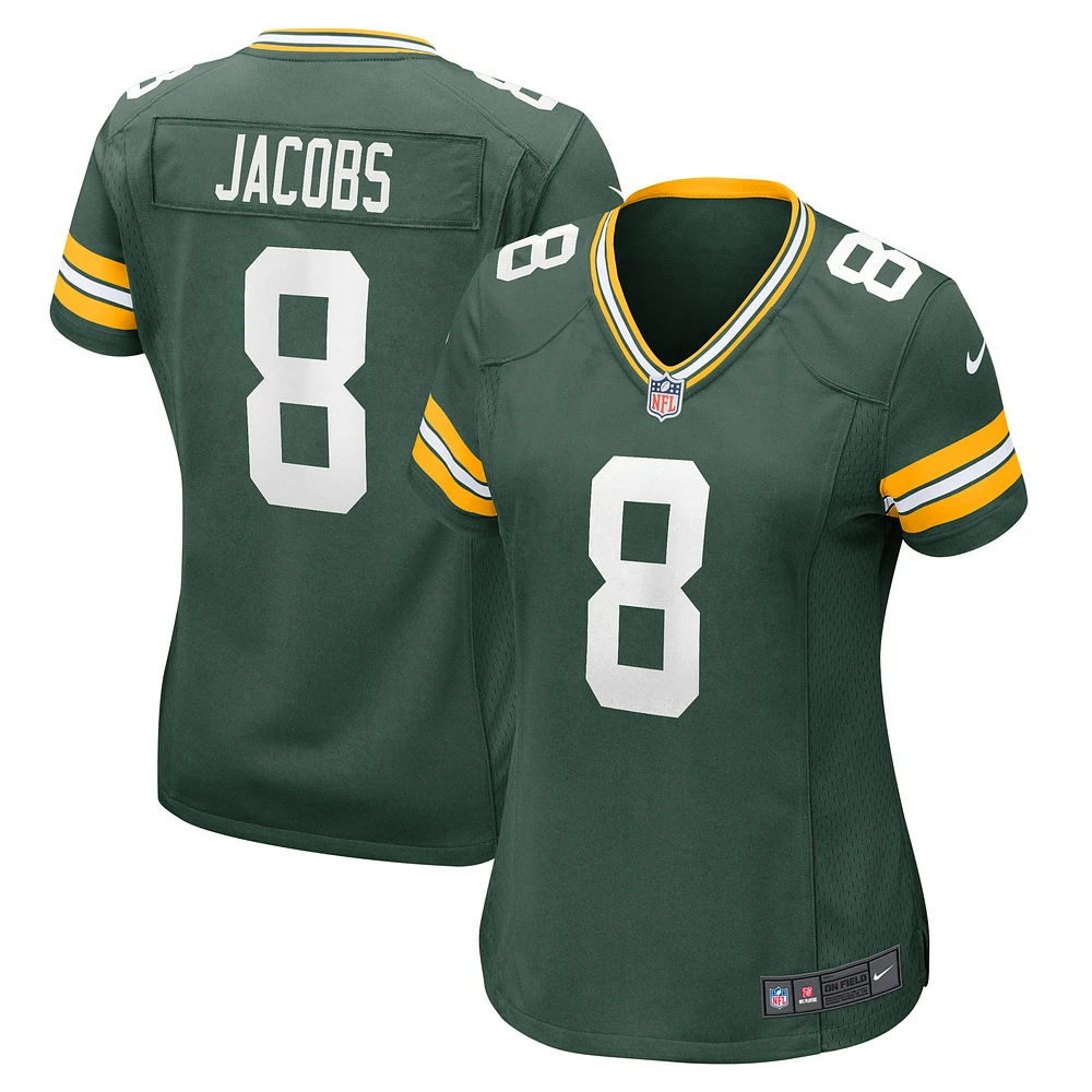 Women's Nike Josh Jacobs Green Bay Packers Team Game Jersey