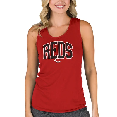 Women's Concepts Sport Red Cincinnati Reds Marathon Racerback Tank Top