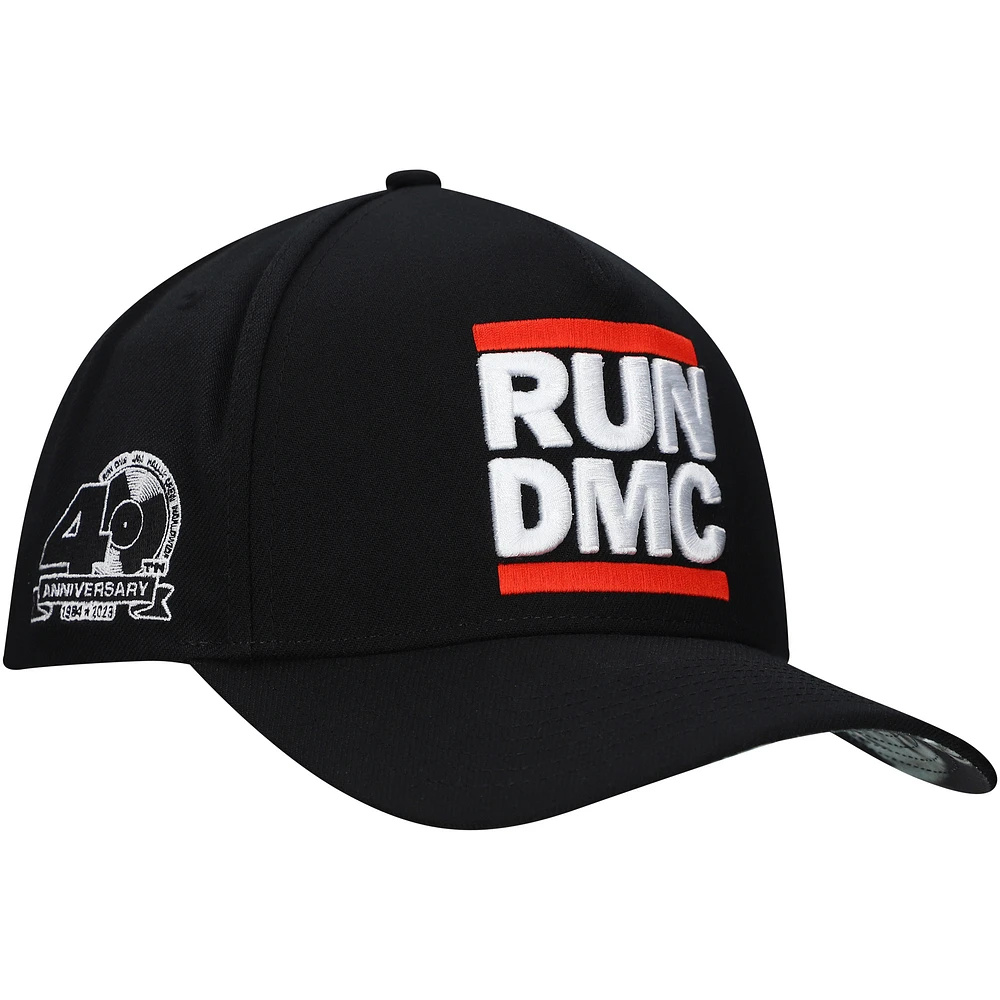 Men's Black Run–D.M.C. 40th Anniversary A-Frame Adjustable Hat