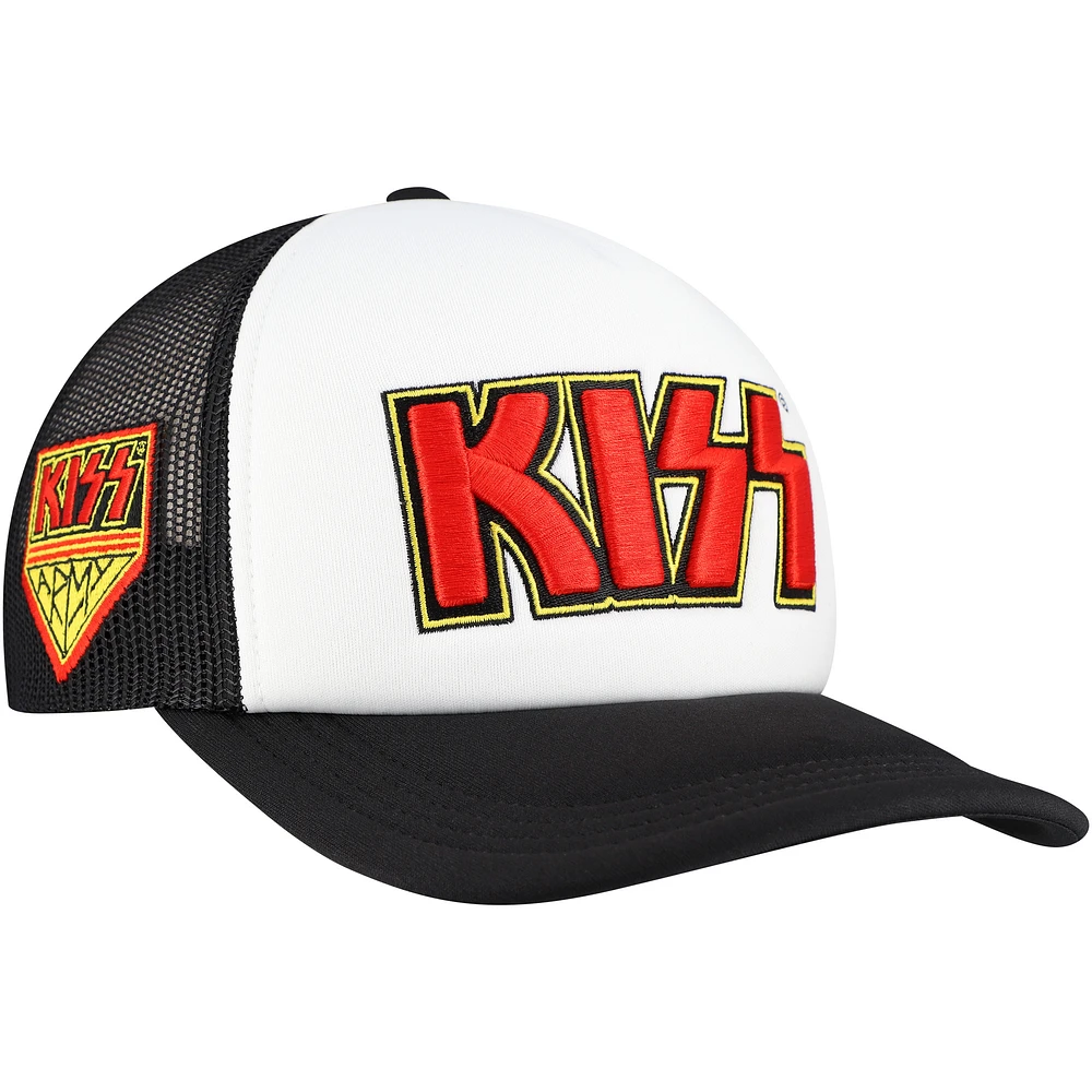 Men's Black KISS Trucker Adjustable Hat