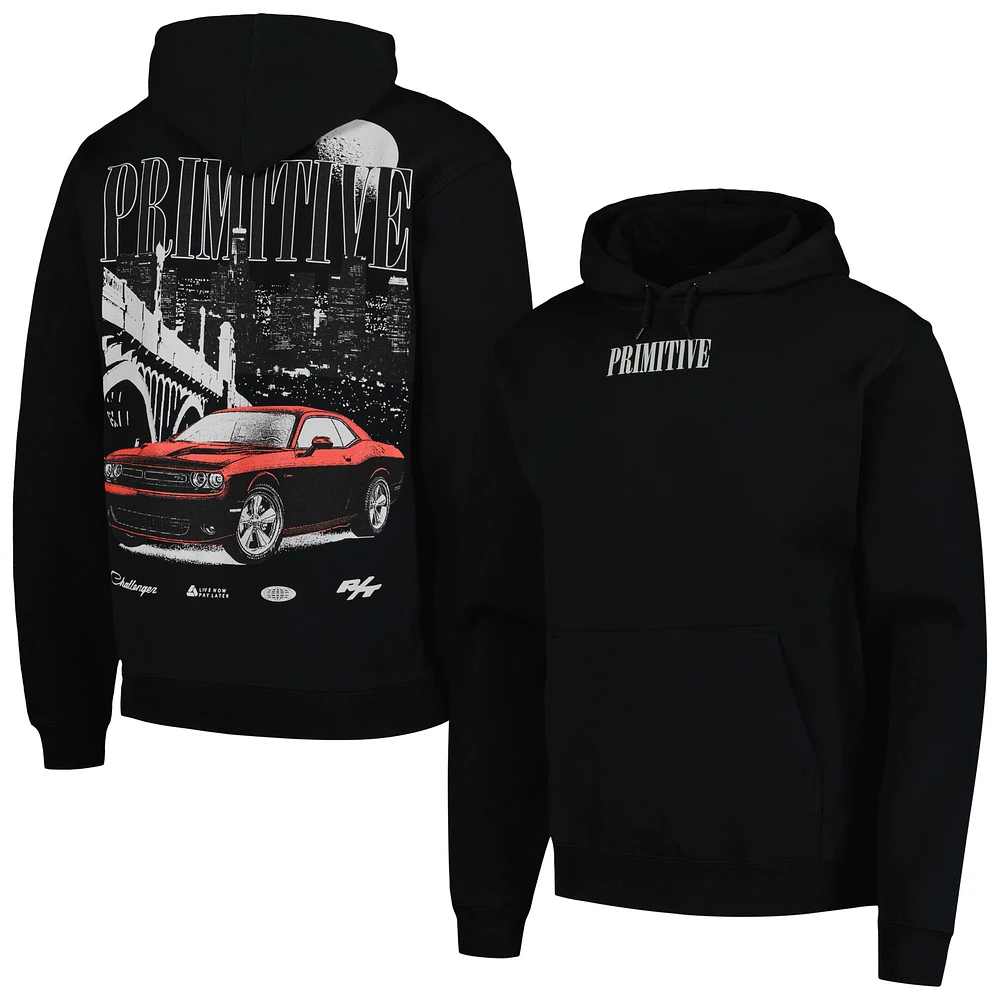 Men's Black Dodge Primitive Dusk II Pullover Hoodie