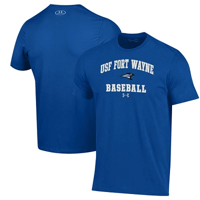 Men's Under Armour  Royal Saint Francis Cougars Baseball Performance T-Shirt