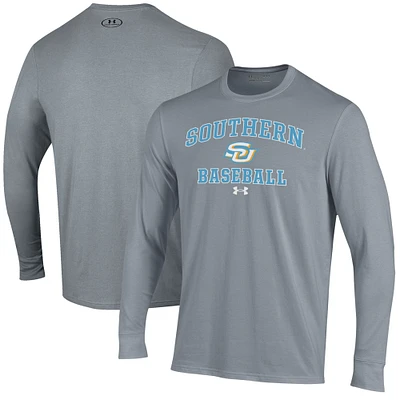 Men's Under Armour Southern University Jaguars Baseball Performance Long Sleeve T-Shirt