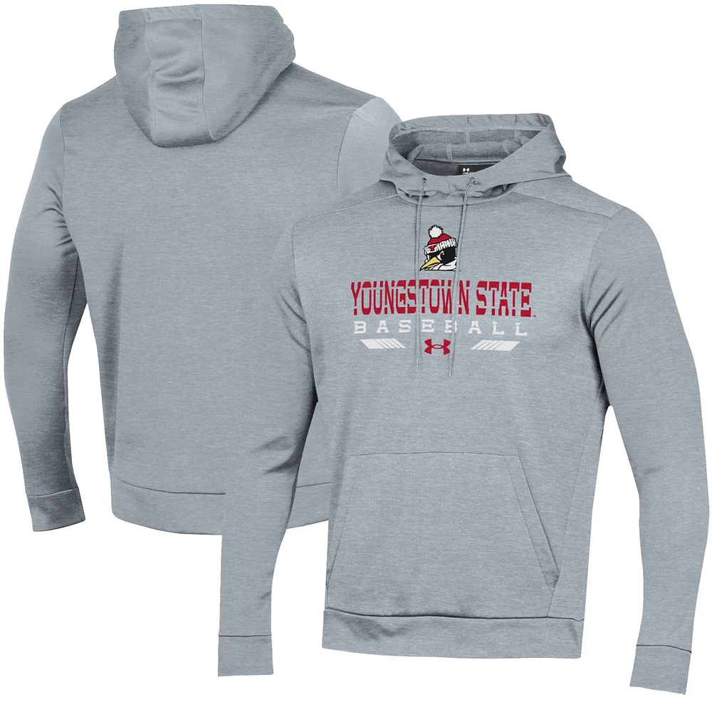 Men's Under Armour Youngstown State Penguins Baseball Pullover Hoodie