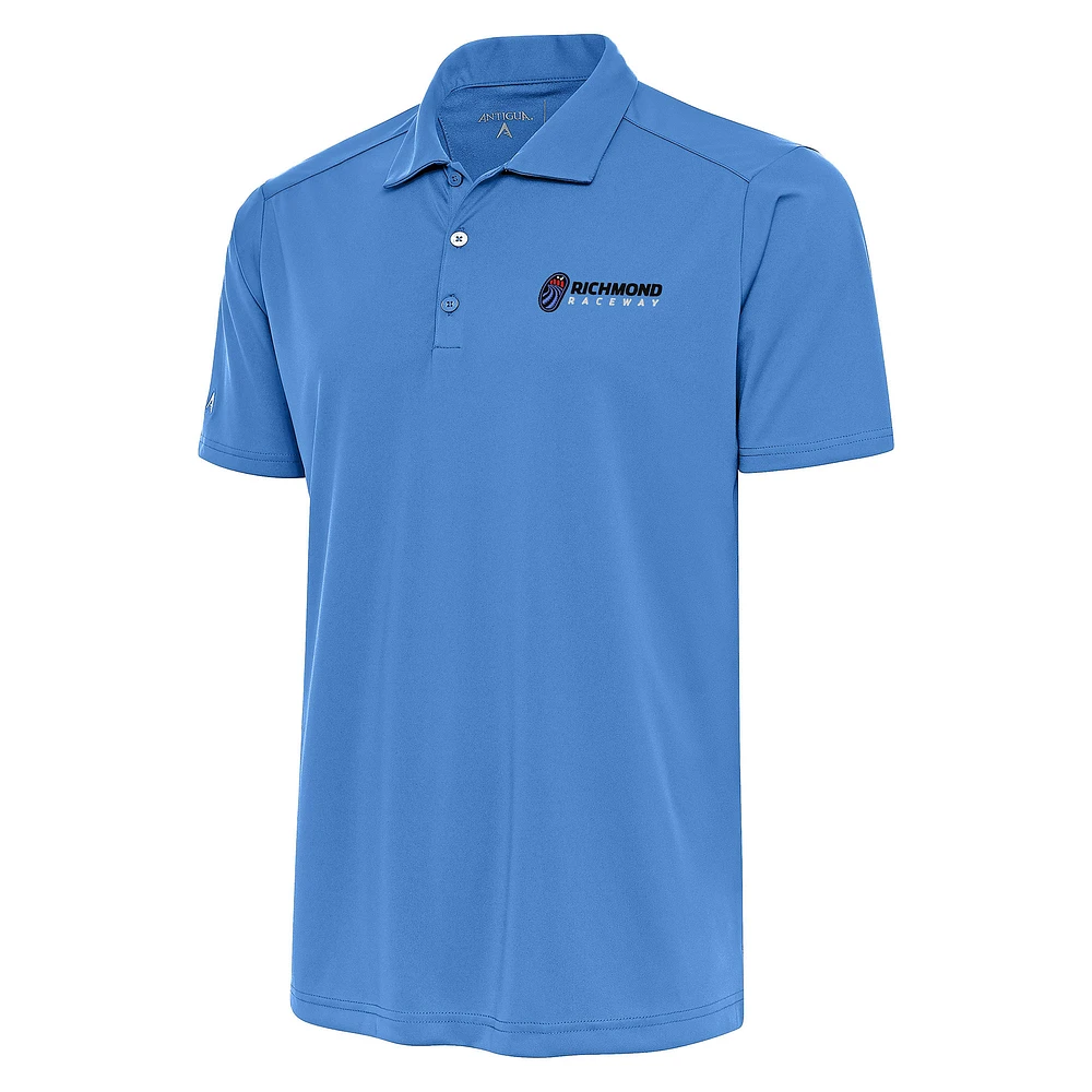 Men's Antigua Powder Blue Richmond Raceway Tribute Polo