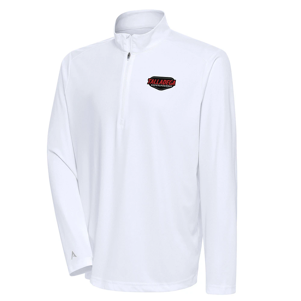 Men's Antigua Talladega Superspeedway Tribute Quarter-Zip Pullover Top