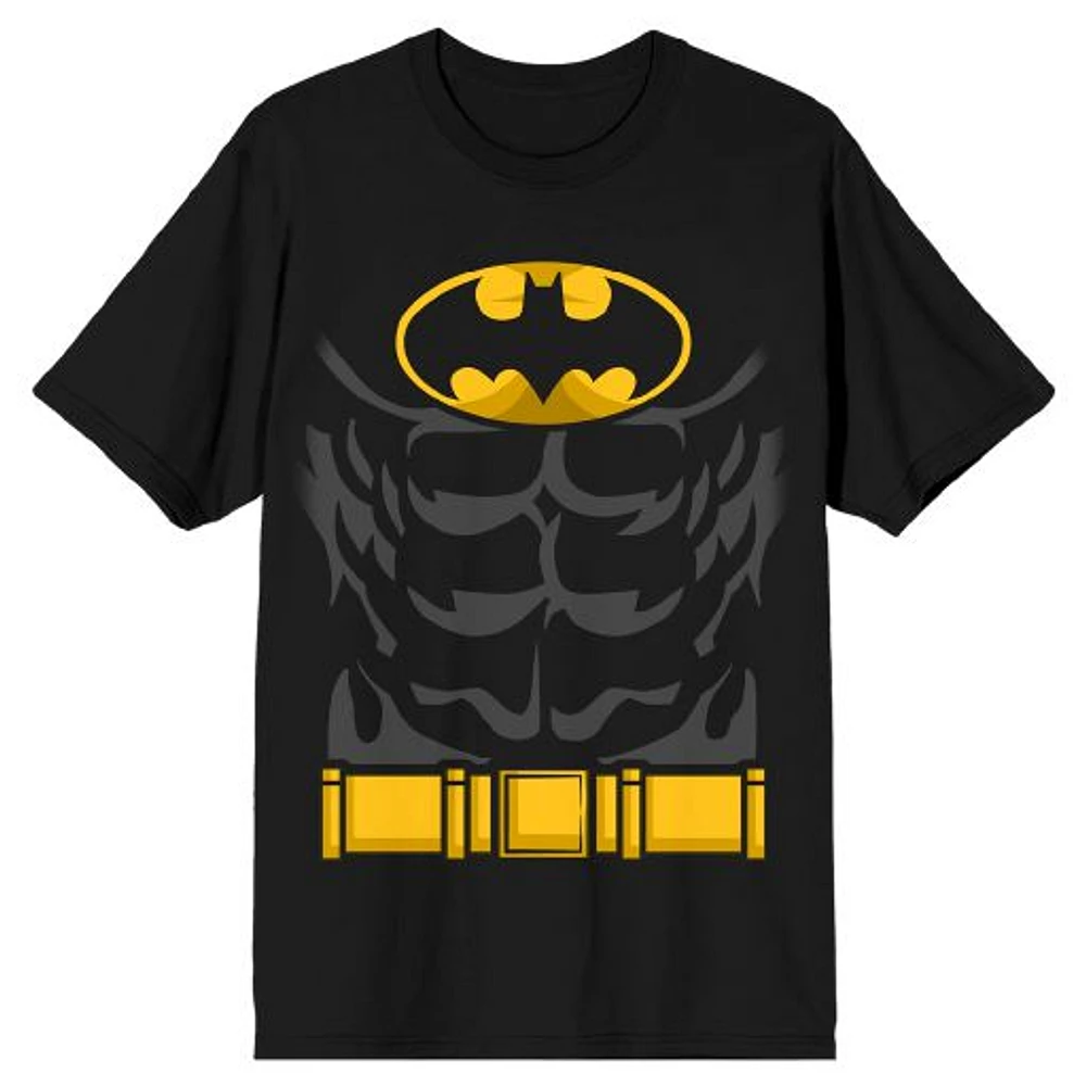Men's Black Batman Batsuit T-Shirt
