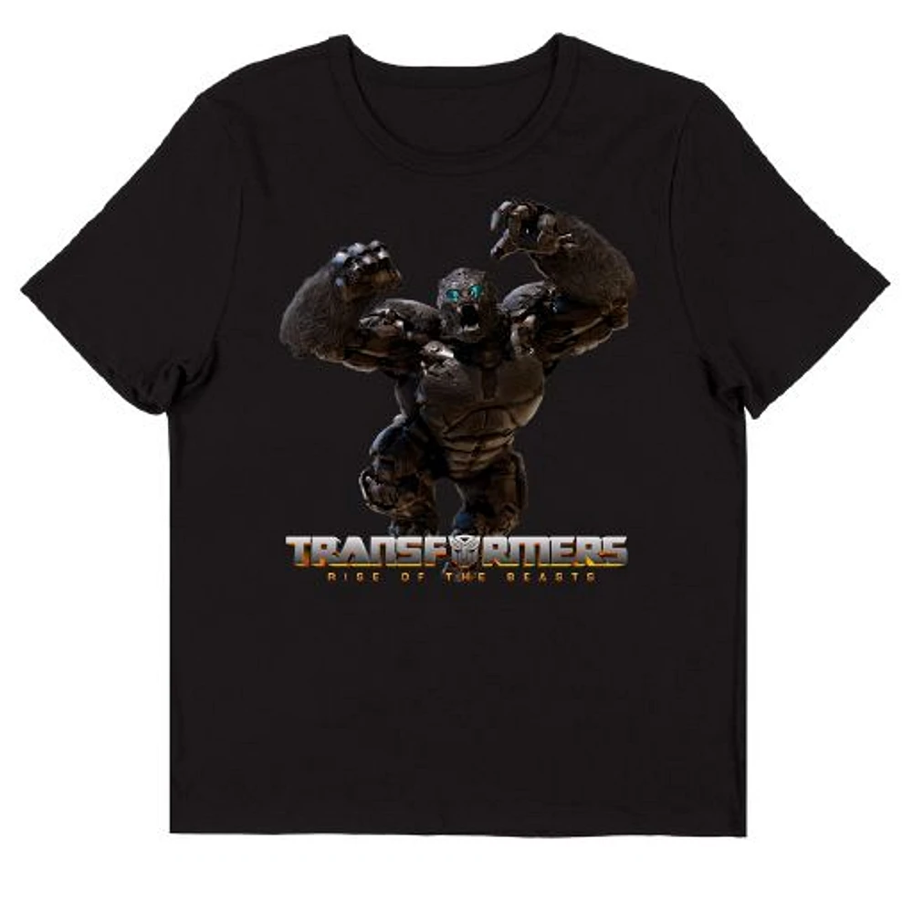 Women's Black Transformers Optimus Primal T-Shirt