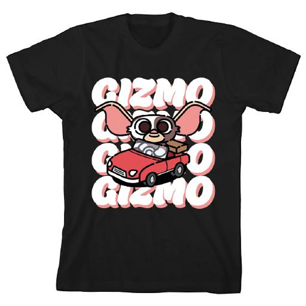 Youth Black Gremlins Chibi Gizmo T-Shirt