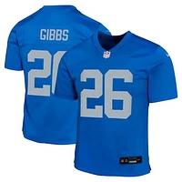 Youth Nike Jahmyr Gibbs Blue Detroit Lions Alternate Game Jersey