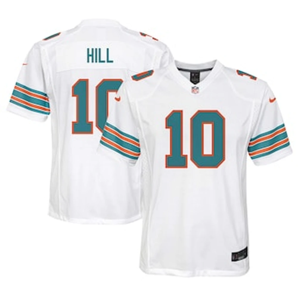 Youth Nike Tyreek Hill White Miami Dolphins Game Jersey