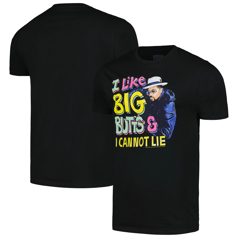 Unisex Black Sir Mix-a-Lot Cannot Lie Graphic T-Shirt