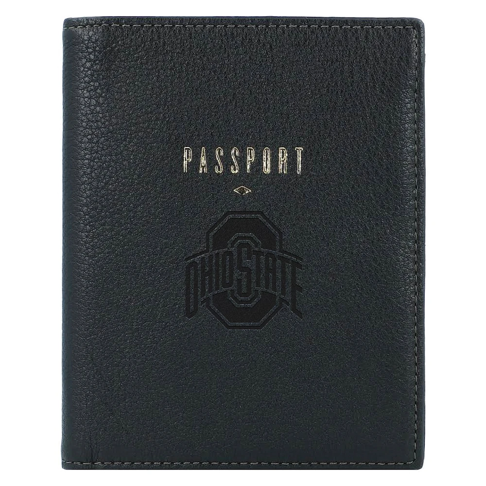 Fossil Ohio State Buckeyes Travel RFID Passport Case