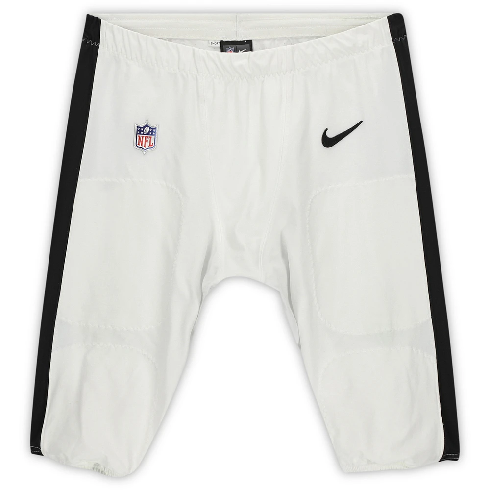 D'Andre Swift Philadelphia Eagles Game-Used #0 White Pants vs. Arizona Cardinals on December 31, 2023