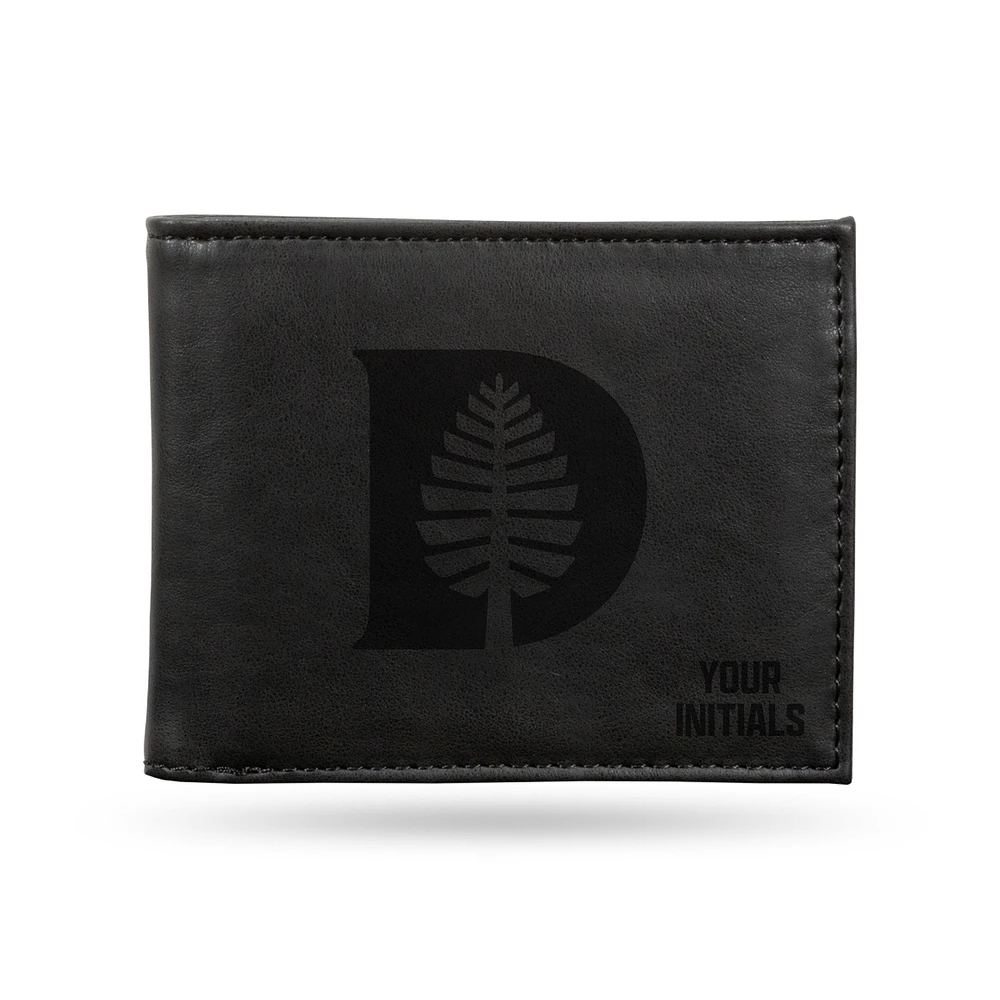 Black Dartmouth Big Green Personalized Billfold Wallet