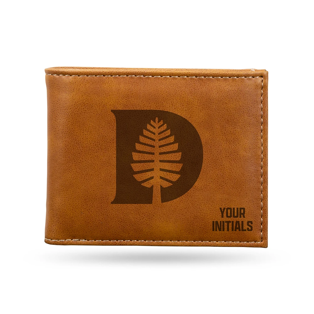 Brown Dartmouth Big Green Personalized Billfold Wallet