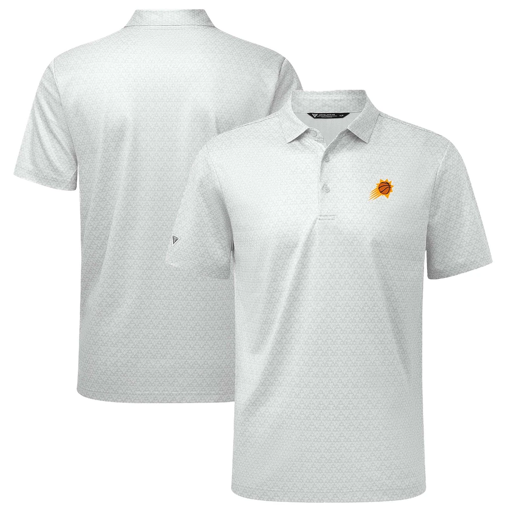 Men's Levelwear White Phoenix Suns System Insignia Core Polo