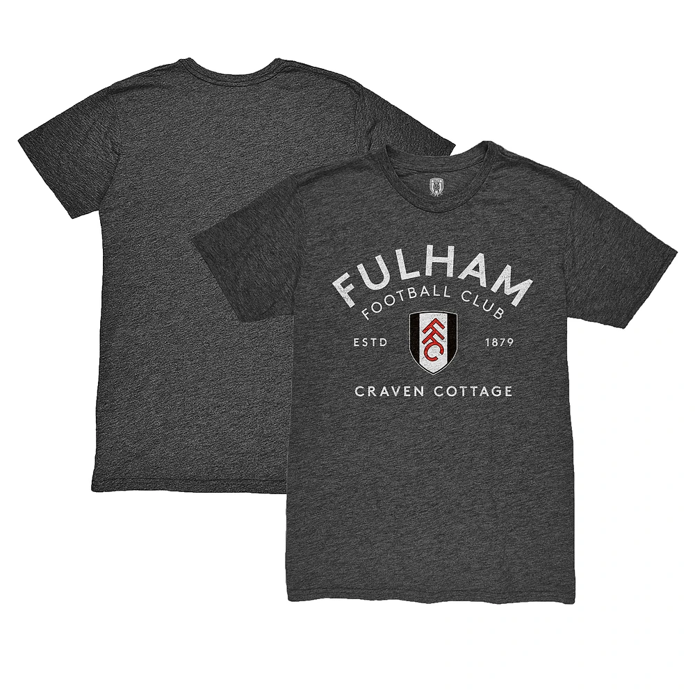 Men's 1863FC Heather Black Fulham Arched Establish Twisted Tri-Blend T-Shirt