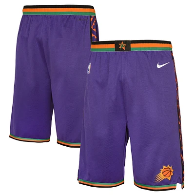 Youth Nike Purple Phoenix Suns 2024/25 City Edition Swingman Performance Shorts