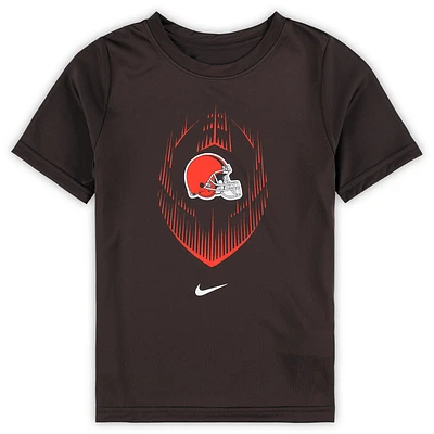 Preschool Nike Brown Cleveland Browns Legend Icon Performance T-Shirt