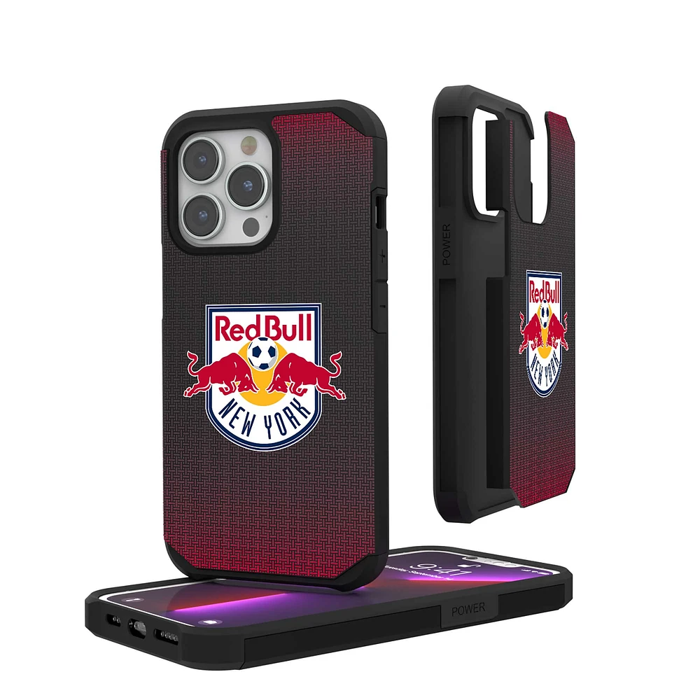 Keyscaper New York Red Bulls Linen Logo iPhone Rugged Case