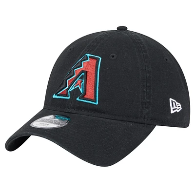 Youth New Era Black Arizona Diamondbacks Team Color 9TWENTY Adjustable Hat