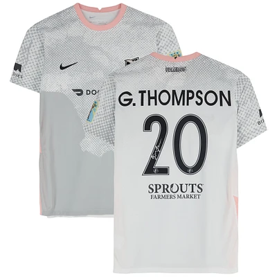 Gisele Thompson Angel City FC Autographed Gray Nike Replica Jersey