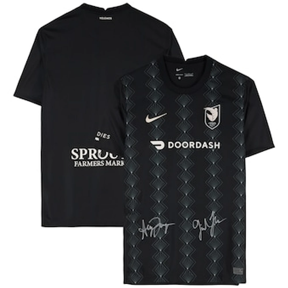 Gisele Thompson & Alyssa Thompson Angel City FC Multi-Signed Nike Replica Jersey