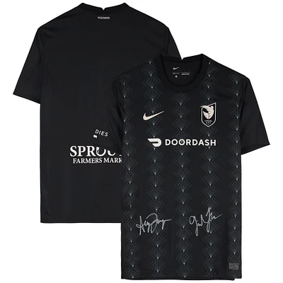 Gisele Thompson & Alyssa Thompson Angel City FC Multi-Signed Nike Replica Jersey