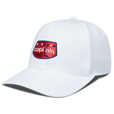 Men's Levelwear White Washington Capitals Retro Skylight Zephyr Adjustable Hat