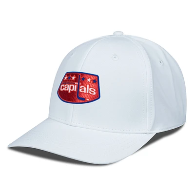Men's Levelwear White Washington Capitals Retro Skylight Rise Flex Hat